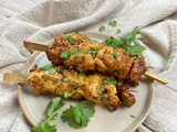 Brochettes de poulet épicées