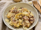 Gnocchi à la carbonara en 4 ingrédients