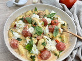 Gnocchi crème de tomate mozzarella