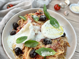 Linguine tomate-burrata d’Hélène Darroze