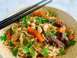 Nouilles chinoises au boeuf Recette Cookeo