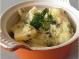 Pommes de terre Courgettes au gorgonzola by Cookeo