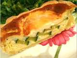 Quiche courgettes chèvre