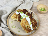 Rösti chou fleur et sa sauce blanche