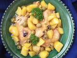 Tajine Poulet Pomme de Terre Olives Recette Cookeo