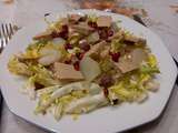 Salade gourmande au faux gras