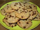 Cookies vanille et chocolat au lait vegan