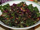 Salade de chou kale