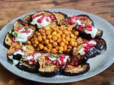 Aubergines grillées sauce tahini