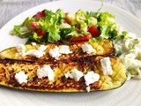 Courgettes feta et tzatziki