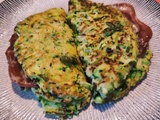 Galettes de courgettes fourrées