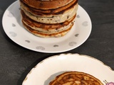 Pancakes à la banane et aux pépites de chocolat