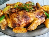 Poulet désossé farci