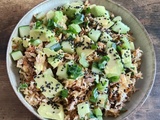 Riz crispy au thon