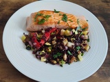 Riz noir aux légumes du soleil