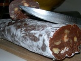 Saucisson de chocolat