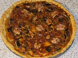 Tarte champignons fromage