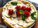 Tarte chèvre miel