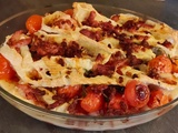 Tartiflette aux tomates cerise