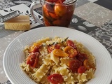 Tomates cerise confites