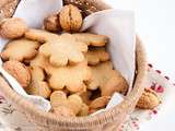 Biscuits sablés aux noix