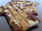 Barres aux trois chocolats