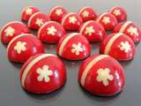 Bonbons chocolat fraise et guimauve