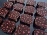 Chocolats fins : ganache choco-cerises