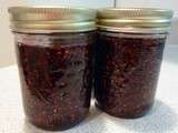 Confiture de framboises sauvages