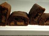 Financiers au chocolat garnis