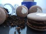 Macaron au thé Earl Grey