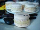 Macarons à la gousse de vanille