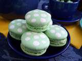 Macarons au thé vert