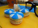 Macarons bleus des vacances