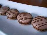 Macarons tout chocolat