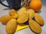 Madeleines à l'eau de fleur d'oranger