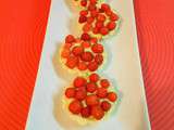 Mini tartelettes aux fraises sauvages