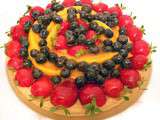 Tarte jardinière aux fruits