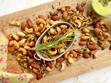 Amandes grillées en mélange apéro