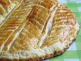 Galette des rois à la crème d'amande chocolatée