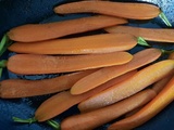 Carottes glacées au miel