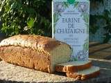 Pain brioché à la farine de châtaigne