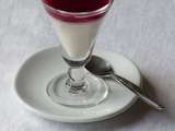 Pannacotta à la framboise