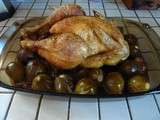 Poulet rôti aux figues