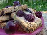 Shortbreads au chocolat et cerises