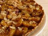 Tarte aux prunes et amandes