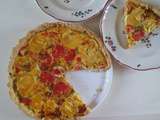 Tarte courgettes /tomates