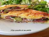 Croque monsieur à la coppa camembert et savora