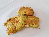 Courgettes que je t’aime : Galettes de courgettes