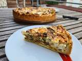 Quiche à la courgette et feta